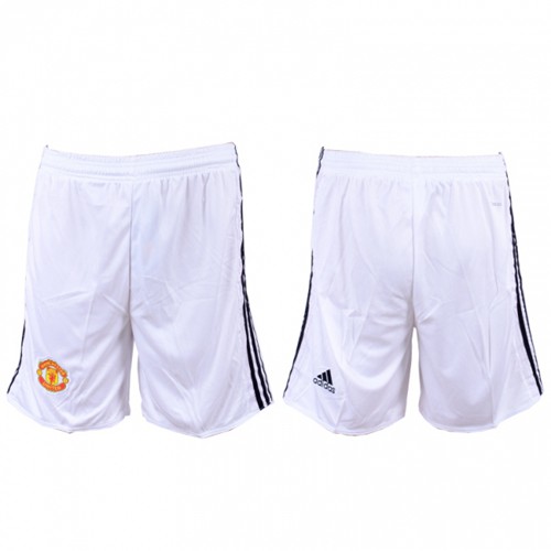 Manchester United Blank Home Soccer Shorts